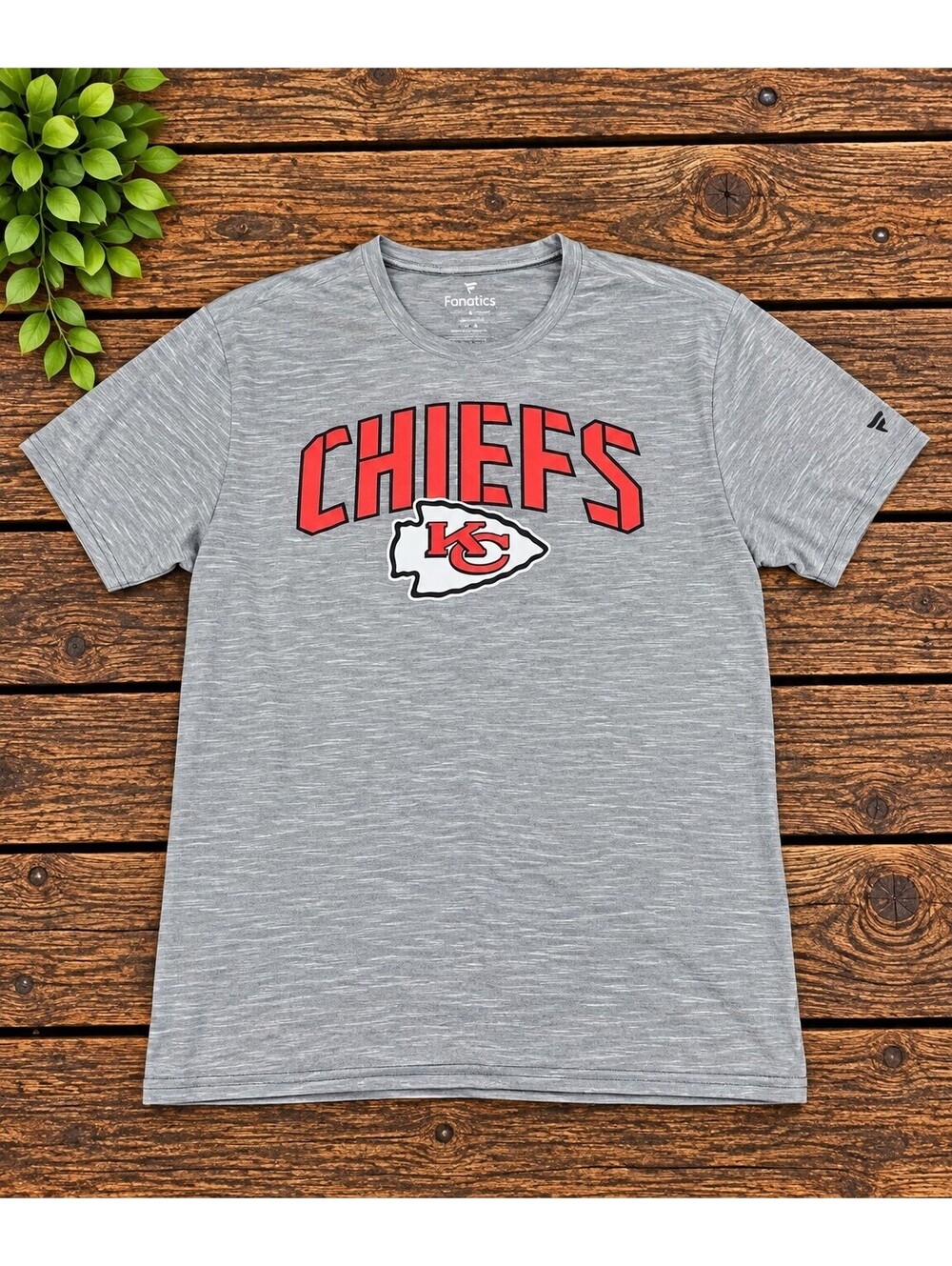 Fanatics Kansas City Chiefs gray T-shirt Med
